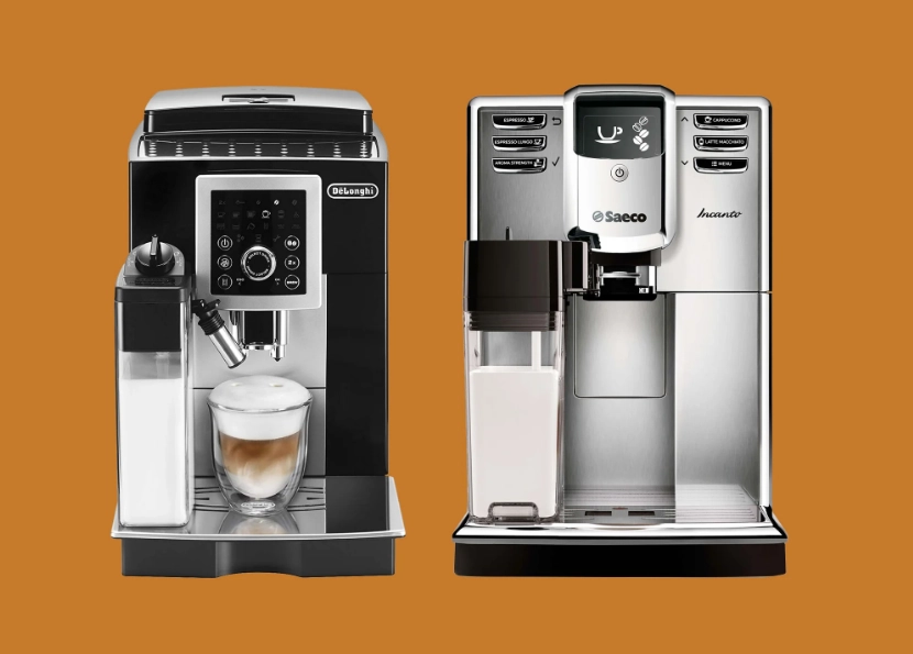 Какая кофемашина лучше – Саеко или Делонги