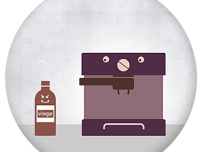 Почему бы не использовать уксус для очистки кофемашины от накипи?